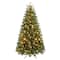 6.5ft. Pre-Lit Colorado Pine Artificial Christmas Tree, Dual Function LED Lights